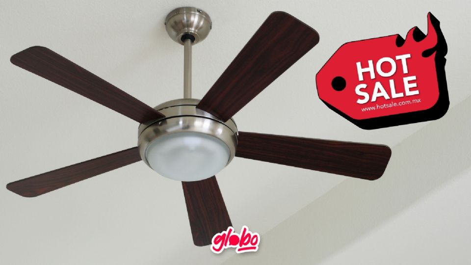 Este ventilador de techo está en oferta por el Hot Sale en Liverpool.