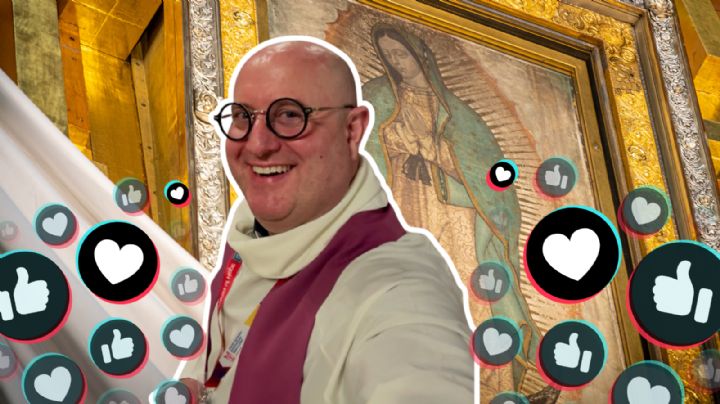 Padre Guilherme rompe las redes con su versión electrónica de ‘La Guadalupana’ y se hace viral en TikTok