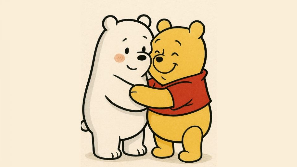 Fusión entre Winnie Pooh y Polar de los Ososo Escandalosos.