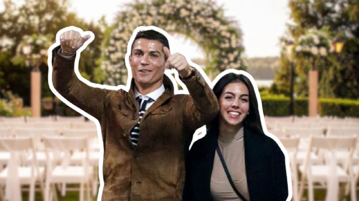 ¡Se casaron! Cristiano Ronaldo y Georgina Rodríguez comparten la primera foto de su boda en Portugal