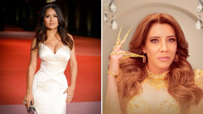 Salma Hayek le dio una lección a Cynthia Klitbo, cuando apenas iniciaba