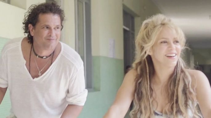 Carlos Vives explicó por qué huyó de Shakira cuando lo visitó de sorpresa en pleno concierto