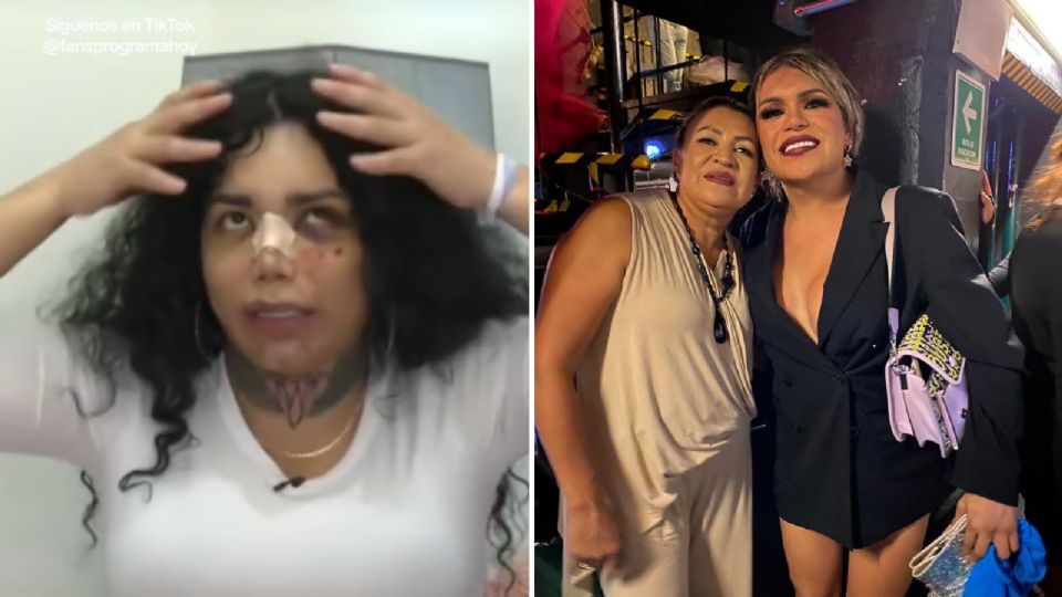 La influencer habló del momento que vivió con la mamá de Wendy Guevara