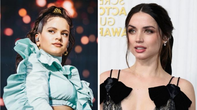 ¿Rosalía en Hollywood? Película que podría unir a "la motomami" y Ana de Armas