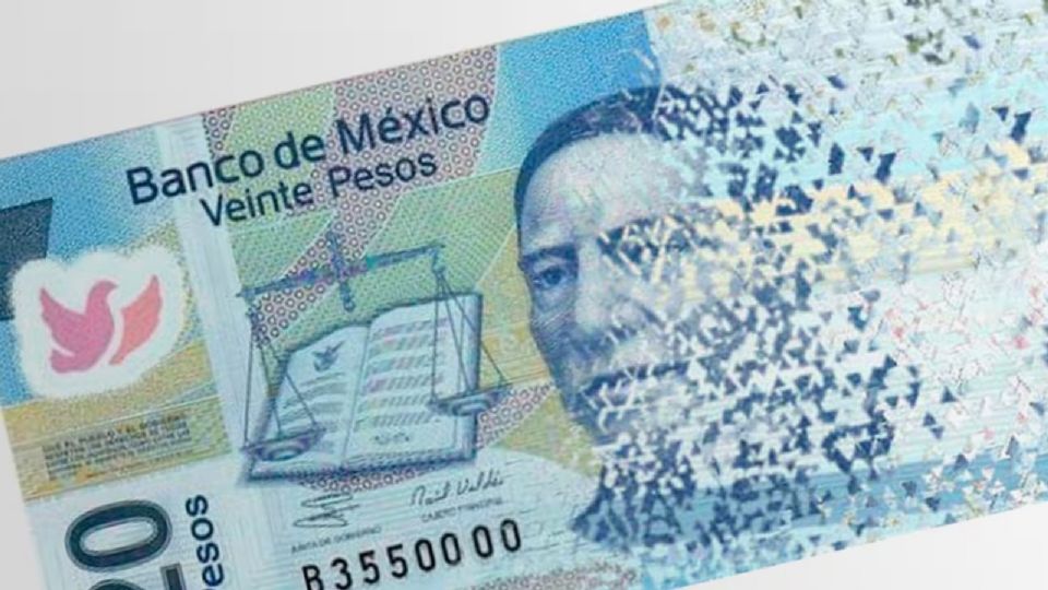 Por este billete antiguo de 20 pesos pagan hasta 1 millón de pesos, ¿qué tiene diferente?