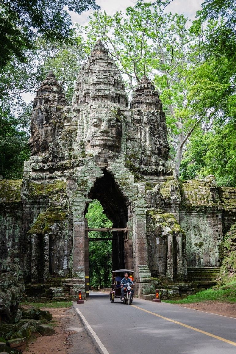 Camboya es uno de los países más económicos para recorrer. 