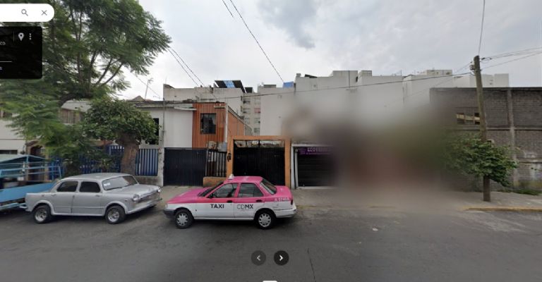 Así luce la tétrica casa de Iztacalco que está censurada por Google Maps.