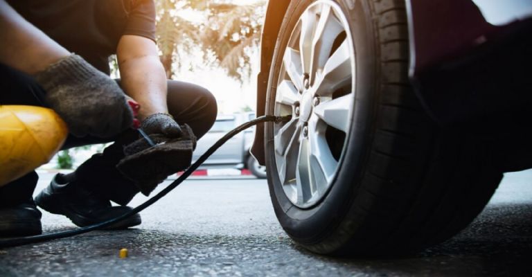 La presión ideal de las llantas en carretera es de 35 psi