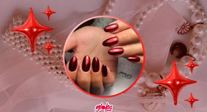 Las uñas 'chrome rojo', el nail art favorito para la temporada de Invierno 2024