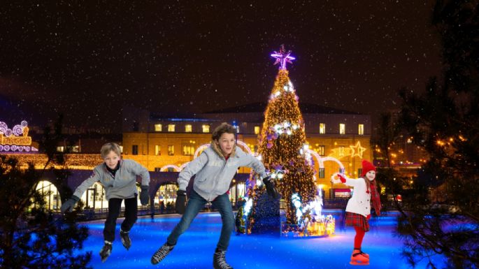 Pueblo Mágico de Veracruz con árbol de Navidad de 10 metros de altura y pista de patinaje GRATIS