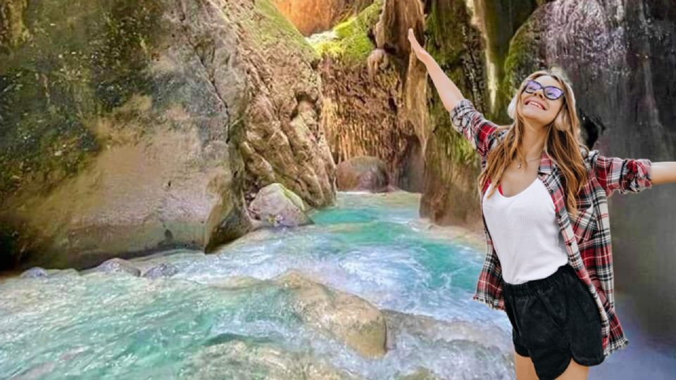 Las aguas cristalinas te esperan en medio de enormes cañones. ¡Te animas!