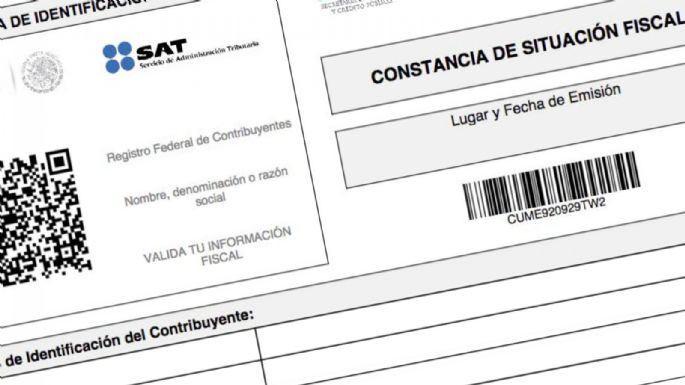 SAT: ¿Cómo puedes conseguir tu Constancia de Situación Fiscal sin la contraseña?