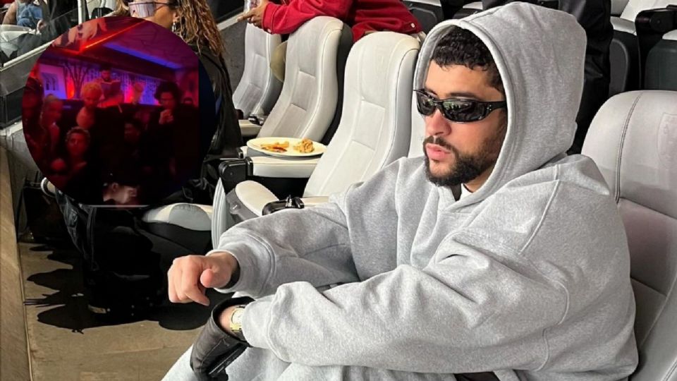 A Bad Bunny le gusta leer en los antros, así fue captado en video
