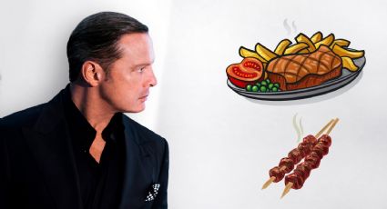 Luis Miguel afiló el colmillo en Colombia con estos platillos: ¡De buen comer!