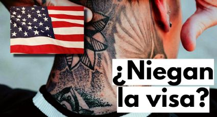 ¿Te pueden NEGAR la visa de EU por tener tatuajes o tus post de redes sociales?