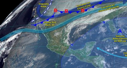 Clima en México: Se va el Frente Frío 32, pero el 33 regresa nevadas 5 y 6 de febrero