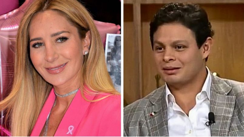 Esta fue la reacción de Geraldine Bazán al preguntarle por su romance con Giovanni Medina.