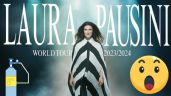 Foto ilustrativa de la nota titulada: Laura Pausini ¿Por qué tuvo que usar oxígeno mientras se presentaba en concierto de la CDMX?