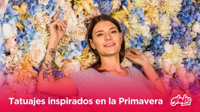 5 tatuajes inspirados en la primavera: Femeninos y sofisticados