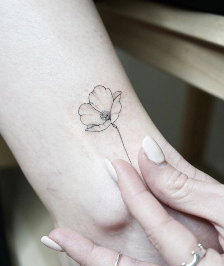 tatuaje flores