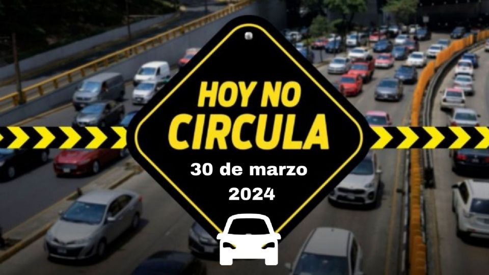 Hoy NO circula sabatino 2024