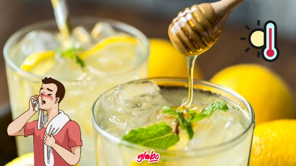 Bebidas hidratantes para el calor.