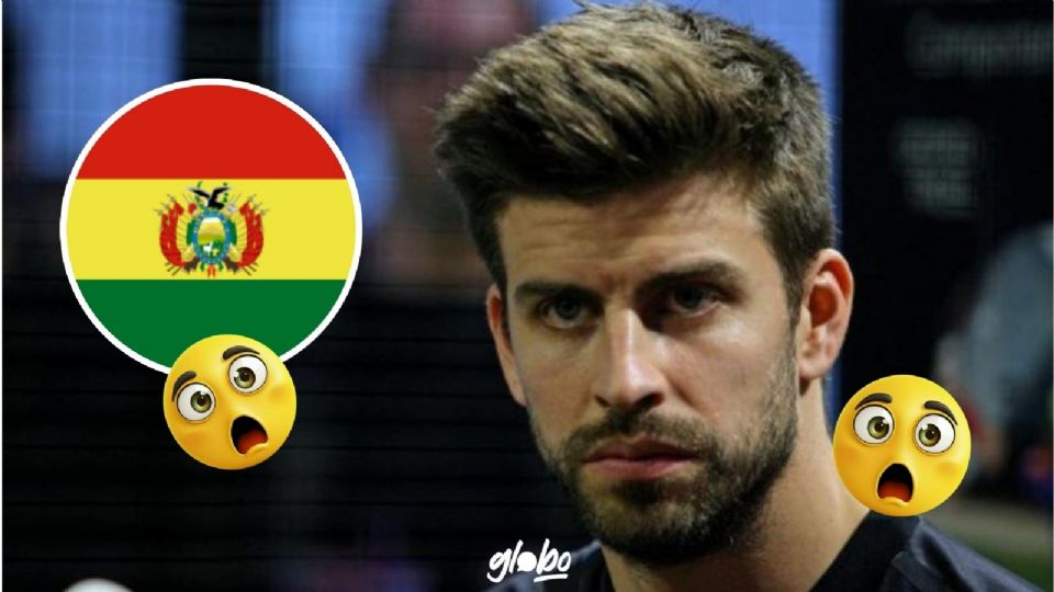 Gerard Piqué se burla de Bolivia.