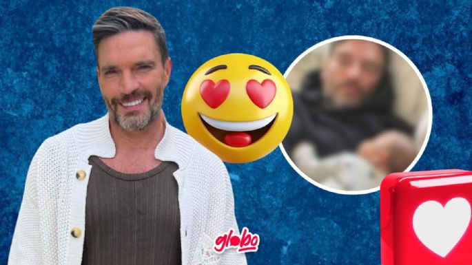 Julián Gil regresa a Madrid, España para reencontrarse con su nieto Oliver | Fotos