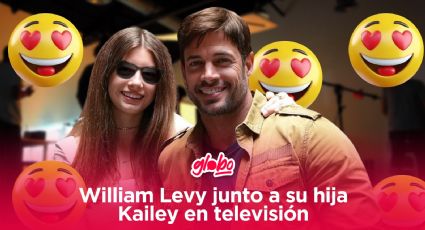 William Levy y su hija Kailey juntos en una serie, marcando el debut de la joven en televisión