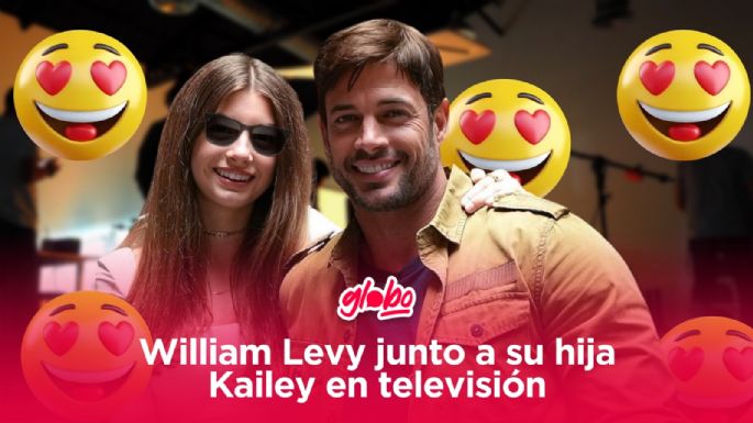 William Levy y su hija Kailey juntos en una serie, marcando el debut de la joven en televisión