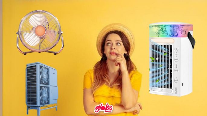 ¿Ventilador, aire acondicionado o enfriador de aire? Te decimos cuáles son sus diferencias y cuál conviene más