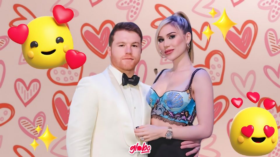 Saúl, 'Canelo' Álvarez y Fernanda Gómez celebran su amor con significativas fotografías