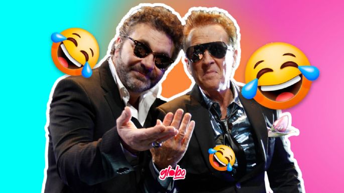 ¡El Ecoloco y Willy Wonka juntos en concierto! Tunden en redes a Mijares y Emmanuel por su outfit