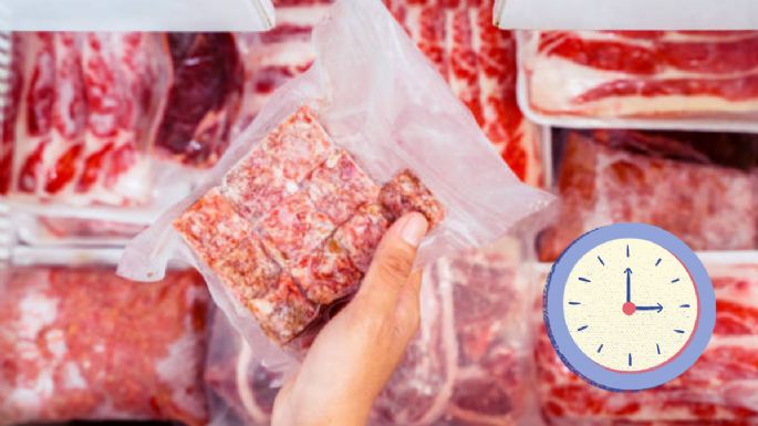 ¿Qué pasa si la carne se descongela y la vuelvo a congelar?