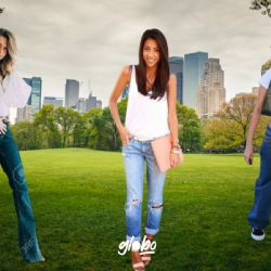 Verano 2024: Blusas blancas y Jeans acampanados para mujeres de 40+