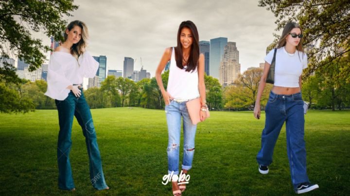 Verano 2024: Blusas blancas y Jeans acampanados para mujeres de 40+