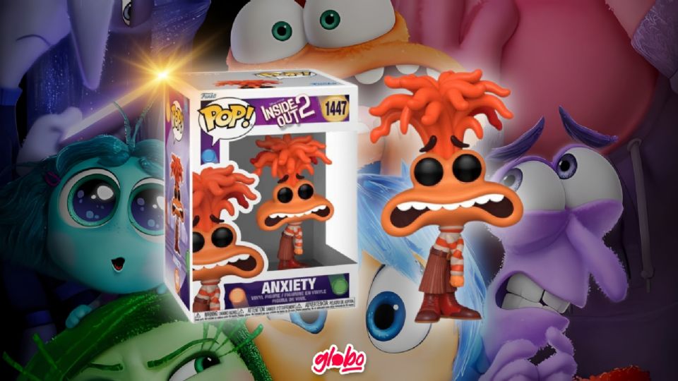 El Funko Pop! de Ansiedad es el segundo más buscado.