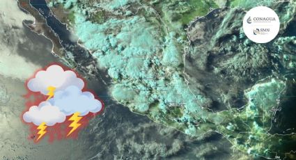 Monzón mexicano dejará lluvias, descargas eléctricas y granizo en estos estados