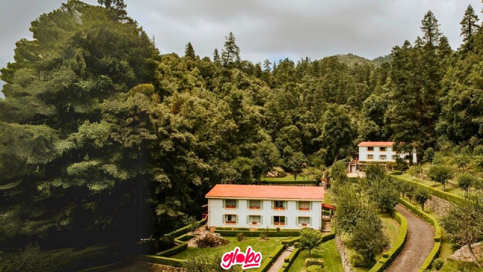 Este hotel es uno de los más bonitos de Mineral del Chico.