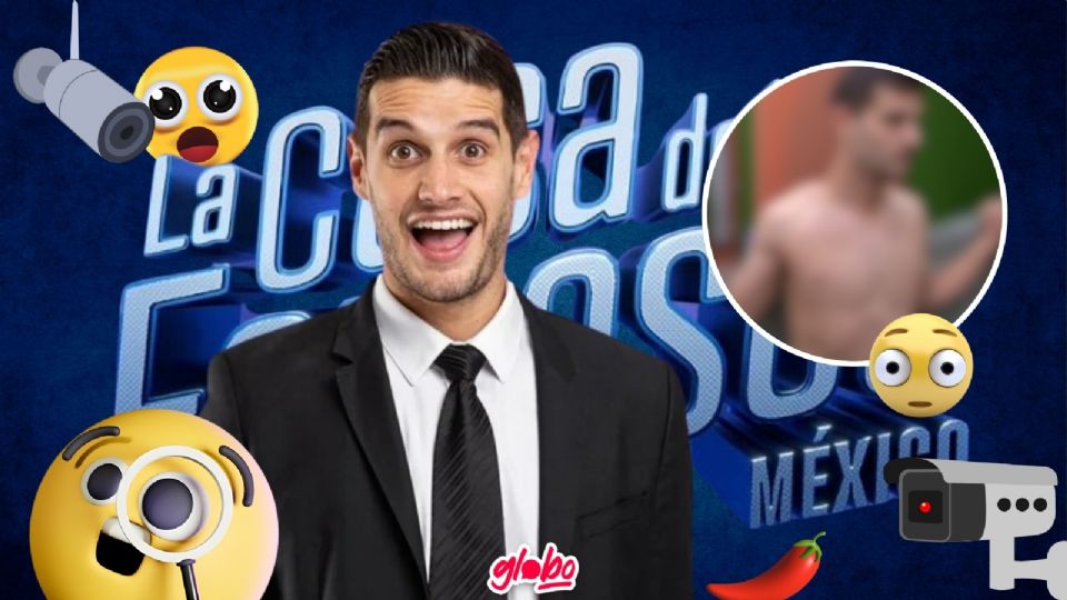 Adrián Marcelo se volvió tendencia al mostrarse desnudo en La Casa de Los Famosos México.