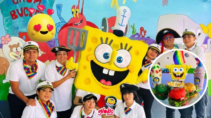 Dónde ir, hamburguesas de colores al estilo de Bob Esponja en la CDMX, un gran plan en familia