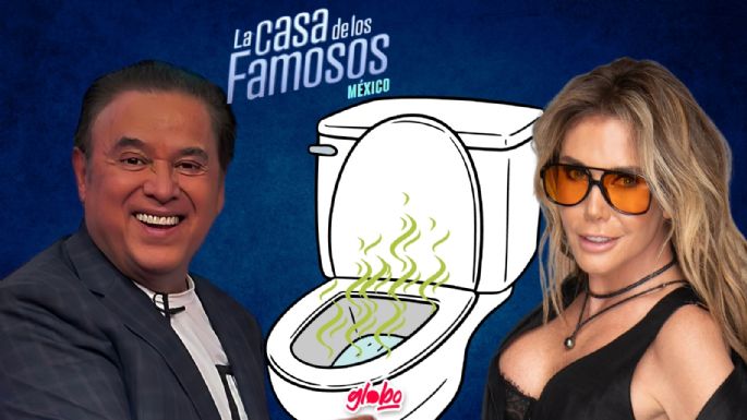 LCDLF: ¿Qué comiste? Mario Bezares le deja una sorpresa en el baño a Sabine Moussier | Video