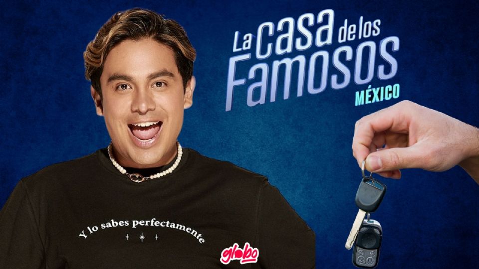 Ricardo Peralta se ganó un automóvil en La Casa de los Famosos México.