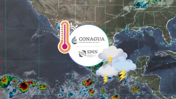 Pronóstico del clima fin de semana: Onda tropical 16 y anticiclón con intenso calor afectarán a estos estados