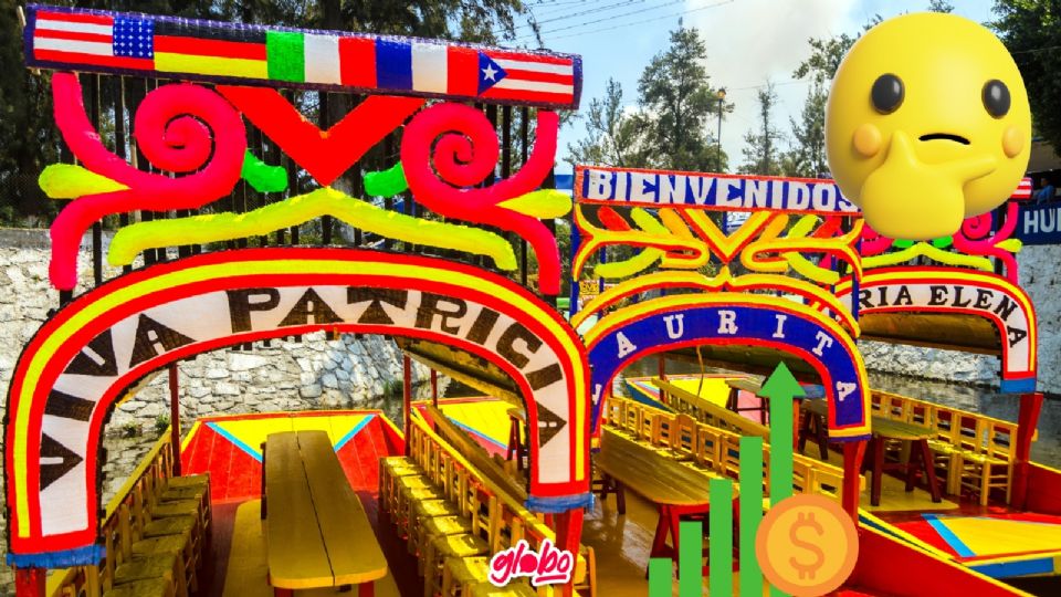 Xochimilco es una de las zonas turísticas más grandes de la CDMX.