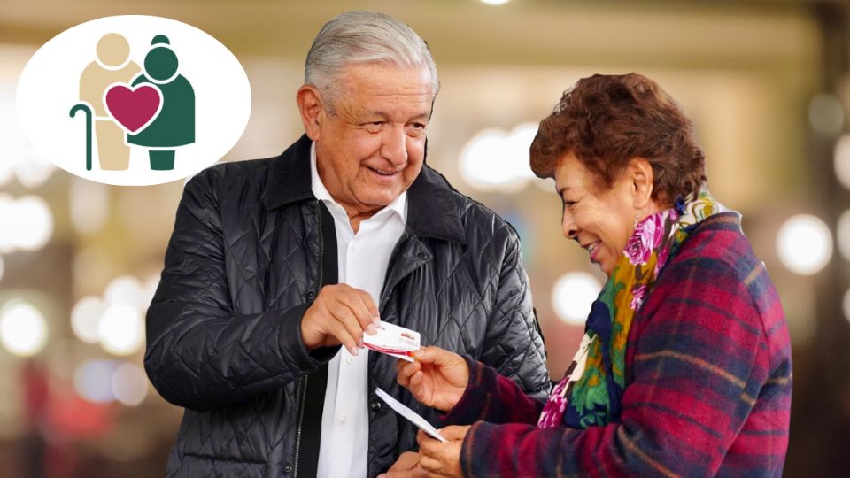 Adultos mayores en proceso de registro para la Pensión Bienestar.