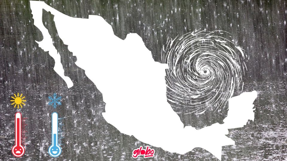 Las lluvias en México continúan, con la formación de algunos fenómenos naturales.