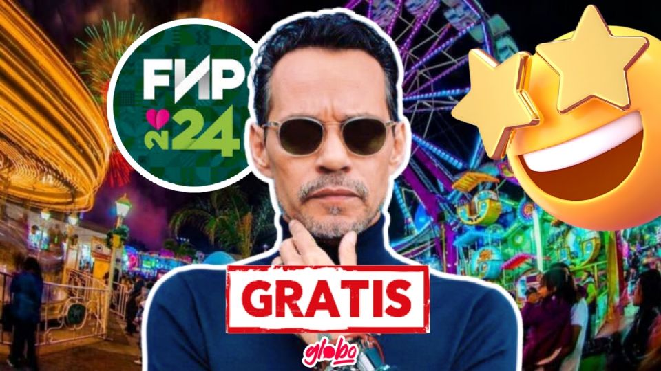 Marc Anthony ofrecerá un concierto gratis en la FENAPO 2024.
