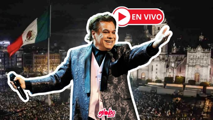 Concierto de Juan Gabriel en Zócalo CDMX: ¿A qué hora y dónde ver EN VIVO la proyección?