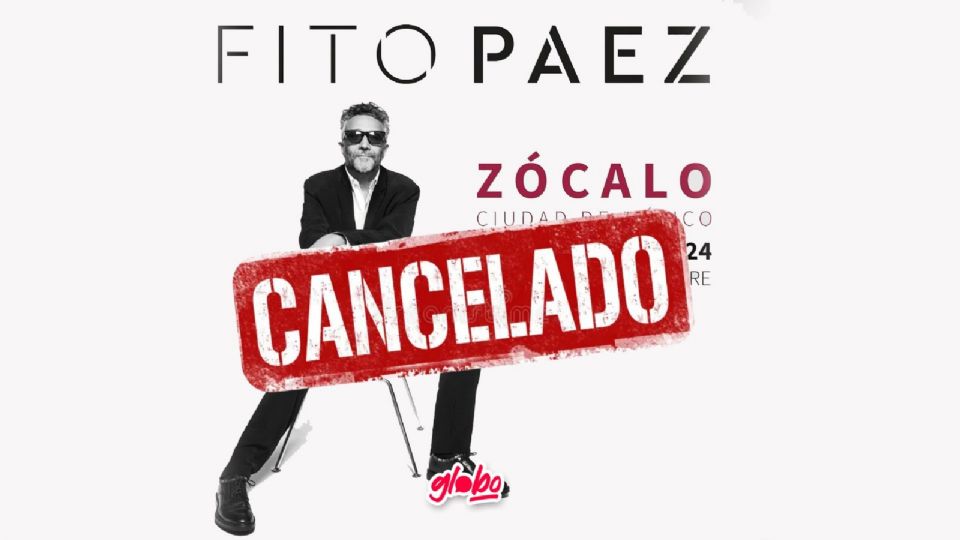 Esta es la triste razón por la que se canceló el concierto de Fito Páez.